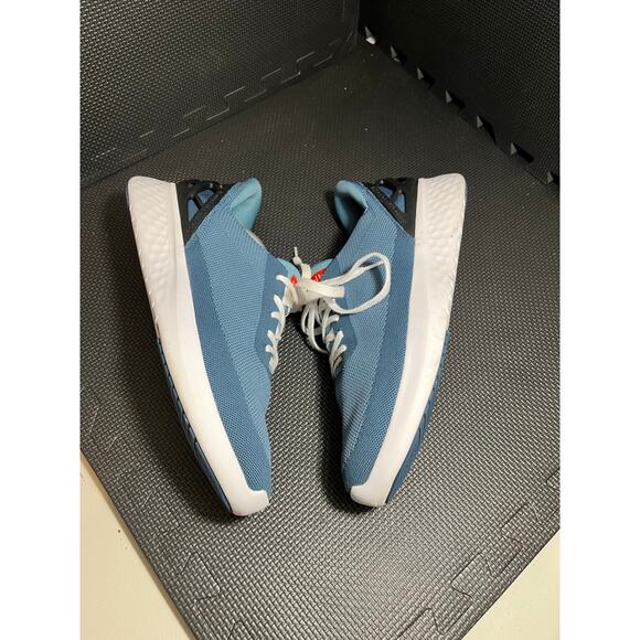 Kizik Athens Hands Free Deep Sea Knit Upper Sneakers Spring Back Heel Size 13 - Picture 5 of 8